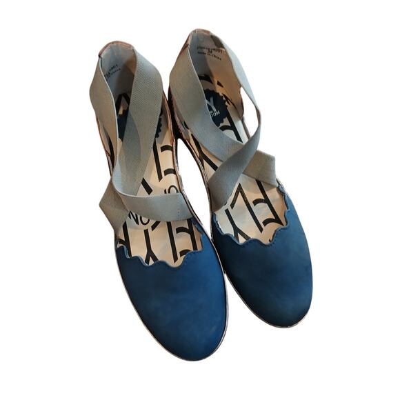 Fly London wedge closed toe shoes 38 7.5/8 - Picture 1 of 7